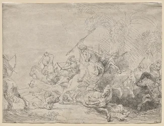 De grote leeuwenjacht