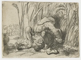De monnik in het korenveld