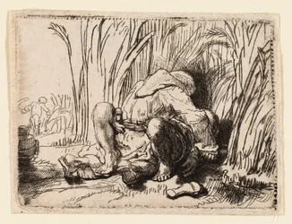 De monnik in het korenveld