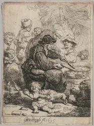 De Pannenkoekvrouw, 1635
