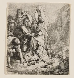 De steniging van de heilige Stefanus