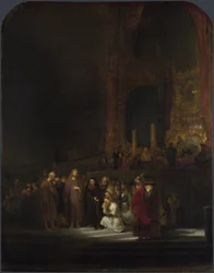 De Vrouw betrapt op Overspel, 1644