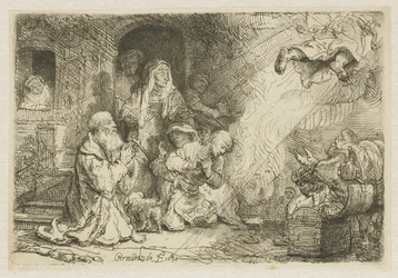 De engel vertrekt uit de familie van Tobias