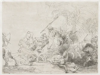 De grote leeuwenjacht