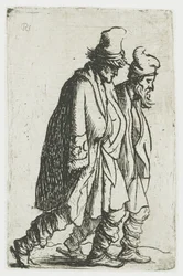 Twee bedelaars