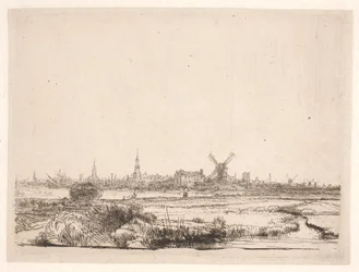 Uitzicht op Amsterdam
