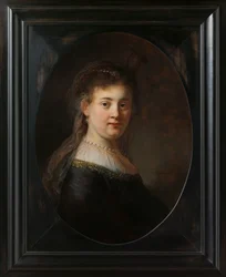 Jonge Vrouw in Fantasie Kostuum