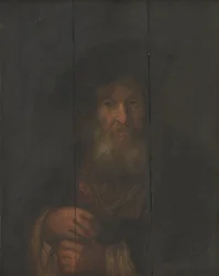 Portret van een oude jood