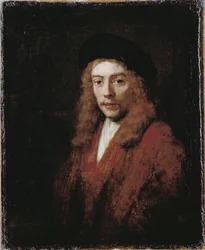 Een jonge man, misschien de zoon van de kunstenaar Titus