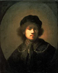 Portret van de kunstenaar als jonge man