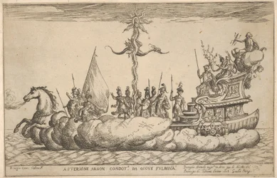 Asterion, uit de serie Vaten van de Argonauten voor het huwelijksfeest van Cosimo, 1608
