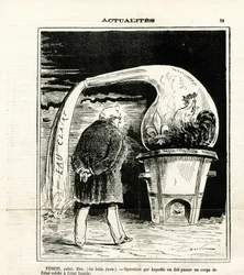 Illustratie van Jules Renard Draner (1833-1926) in Le Charivari