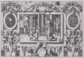 De Kinderen van Medea en Jason Geven Creusa het Fatale Geschenk, 1563