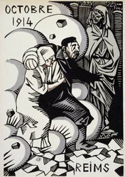 Oktober 1914, Reims - in 