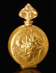 Rosace-figuren op een parfumfles