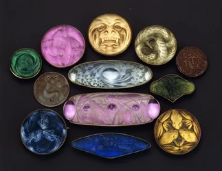Diverse glazen voorwerpen