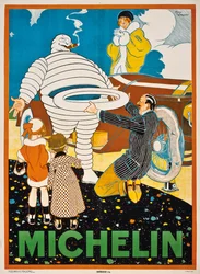 Reclameposter voor Michelin, ca. 1925