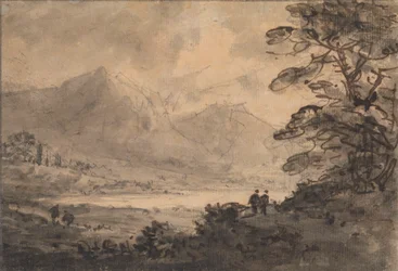 Landschap met Vier Figuren