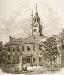 County Court House of, Independence Hall, Philadelphia Pennsylvania, ca. 1880