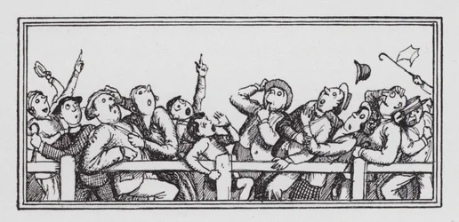 De luchtparade