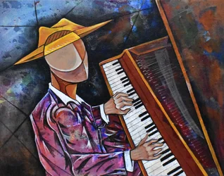 De kubistische pianist