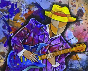 Een dynamische jazzgitarist