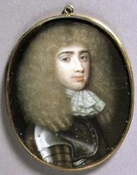 Portretminiatuur van Robert Porter, ca. 1660