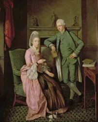Gesprekstuk, midden 1770s