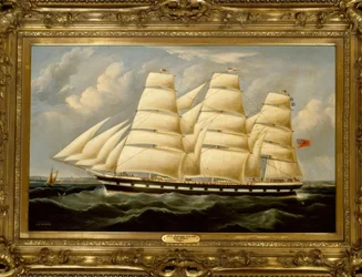 Het Schip Kate Kellock / Schilderij