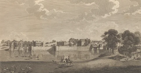 Leeds Castle, in het graafschap Kent, uit Edward Hasted