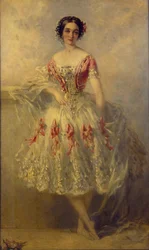Portret van Marie-Adeline Plunkett