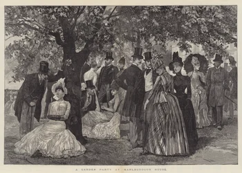 Een tuinfeest in Marlborough House