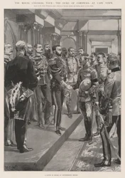 De Koninklijke Koloniale Tour, de Hertog van Cornwall in Kaapstad