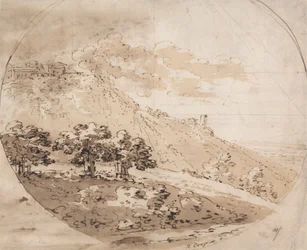 Ovaal Heuvelachtig Landschap