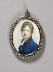 Portret Miniatuur van John Norris van Hughenden, c.1795-1800