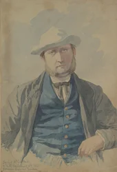 Portret van Mr. George Bailey, 1855
