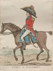 Een uitzicht op Somerset