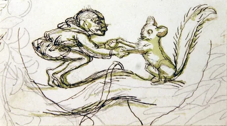 Kobold en eekhoorn