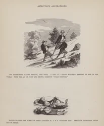 Pagina uit De Amerikaanse Tour van de heren Brown, Jones en Robinson