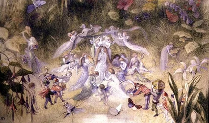 Het Toilet van Titania, c.1870