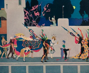 Almas ziet de prinses, ca. 1919, ca. 1932