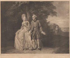 Thomas King en Mevrouw Baddeley
