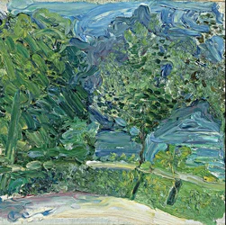 Weg langs het meer bij Gmunden, 1907