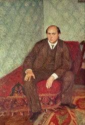 Portret van Arnold Schönberg (1874-1951), circa 1905-6