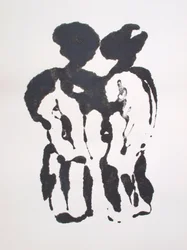 Zonder titel, 2010 (monotype)
