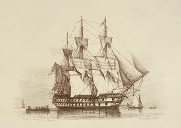 Canopus 80 kanonnen Eerste klas 2e rang, c.1849