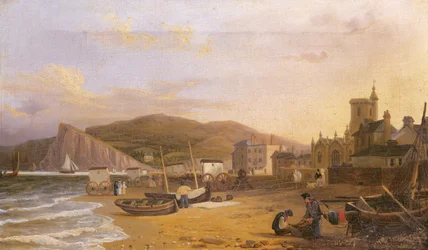 Algemeen overzicht van Teignmouth, 1820