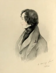 Zeer eerbiedwaardige Benjamin Disraeli MP, 1834