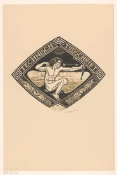 Omslagontwerp voor: Technisch Tijdschrift, 1914