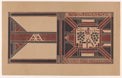 Omslagontwerp voor: Wendingen, 1921